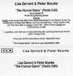 Cover scan: LisaGerrardAndPieterBourke.TheHumanGame.cas.jpg